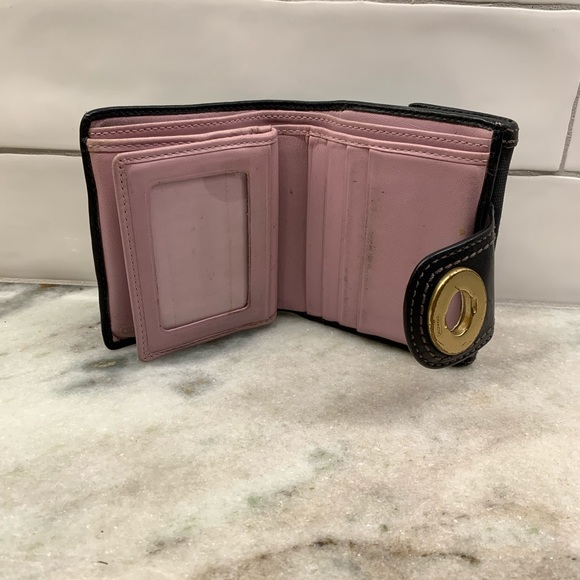 Black Vintage Coach Wallet - Picture 3 of 5